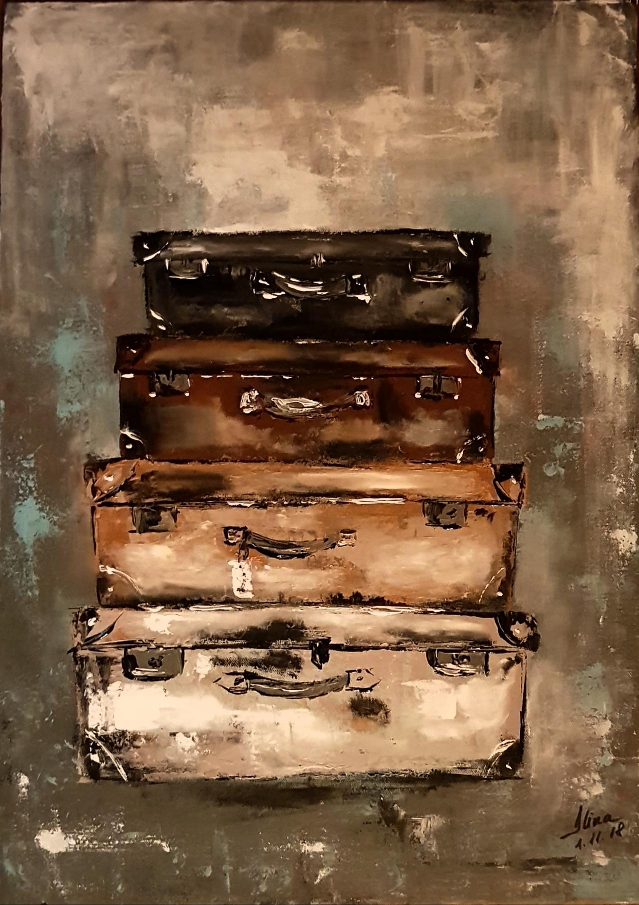 ArteDiAlina.com painting: if they could talk